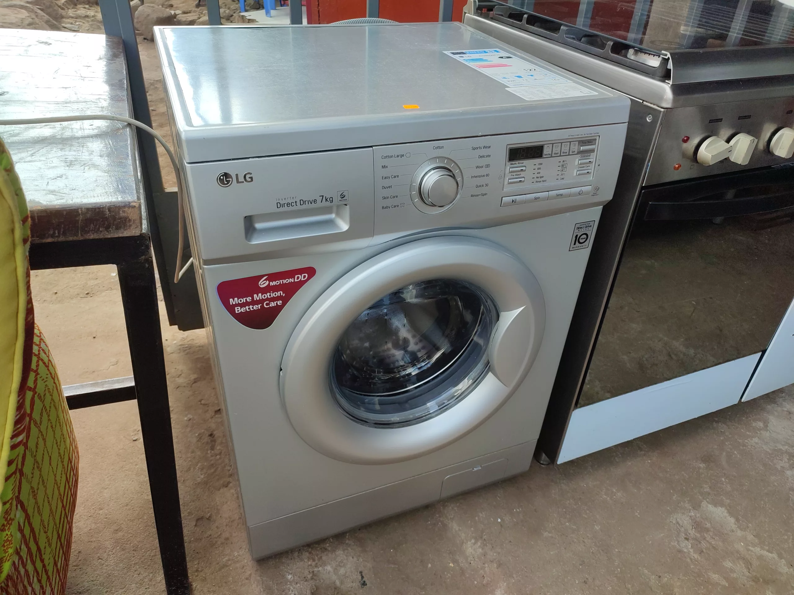 7Kg LG Front Load Washing Machine