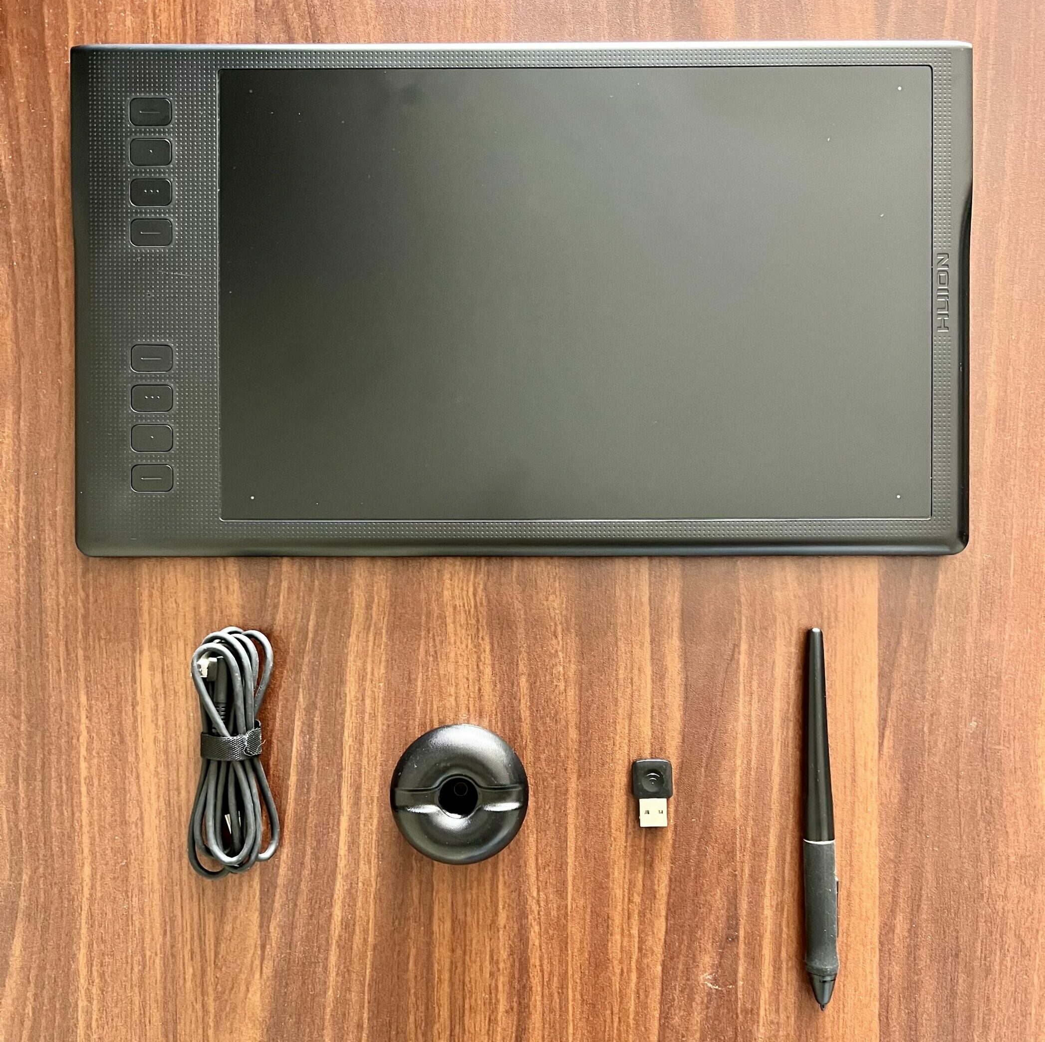 The Huion Wireless Graphics Tablet - Huion Inspiroy Q11K V2