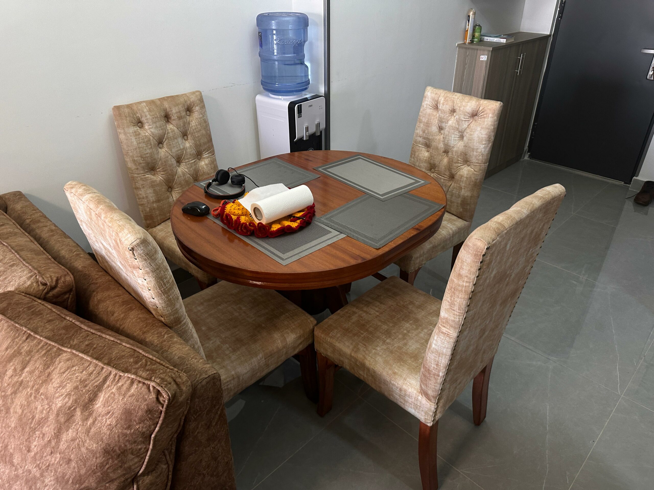 4 Seater Mahogany Dining Set