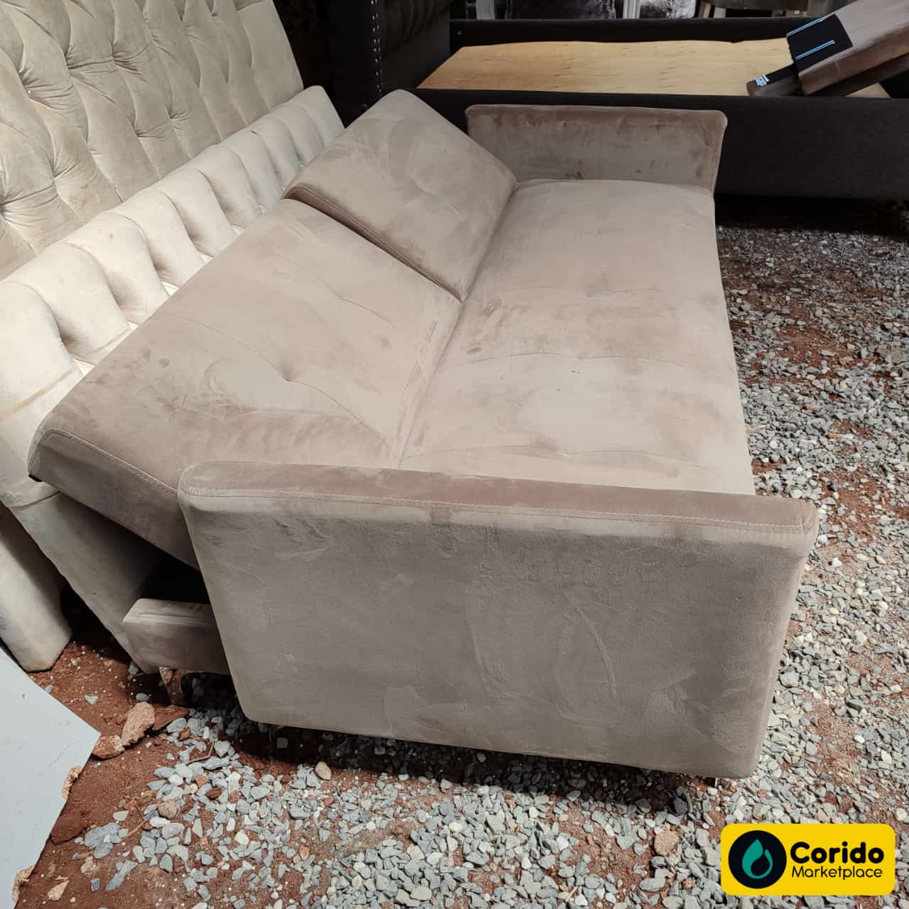 SLIGHTLY USED 3 SEATER SOFA BEDS | Corido Marketplace