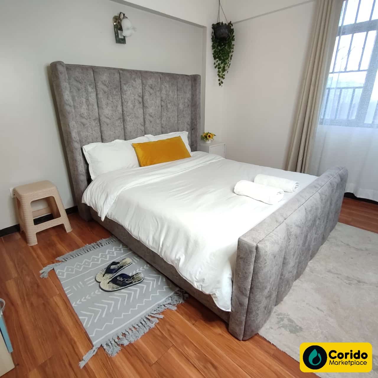 GREY 5 BY 6 BED | Corido Marketplace