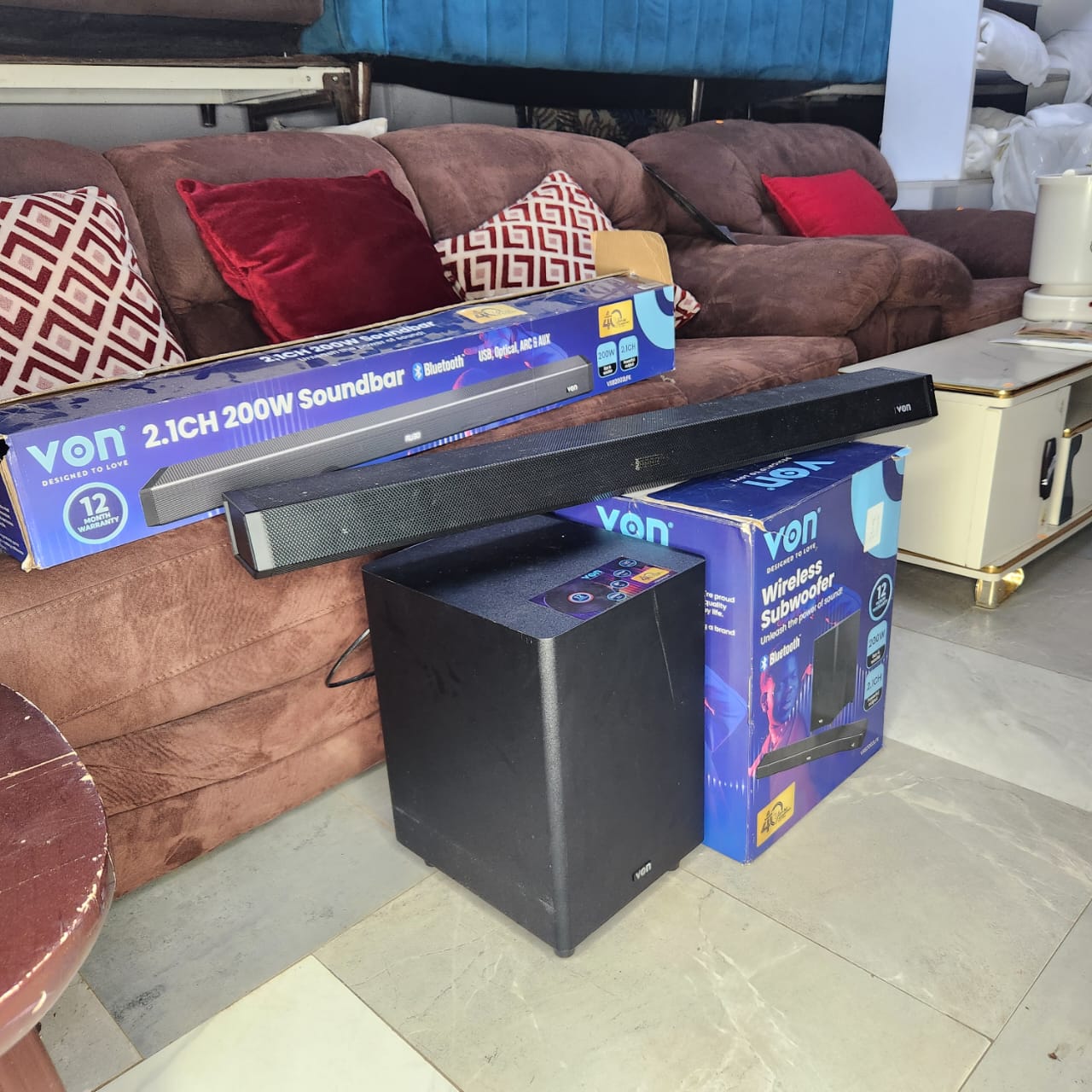 VON 2.1ch WIRELESS SOUNDBAR