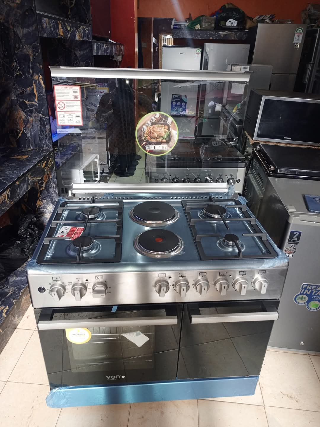 STANDING 6 BURNER VON COOKER