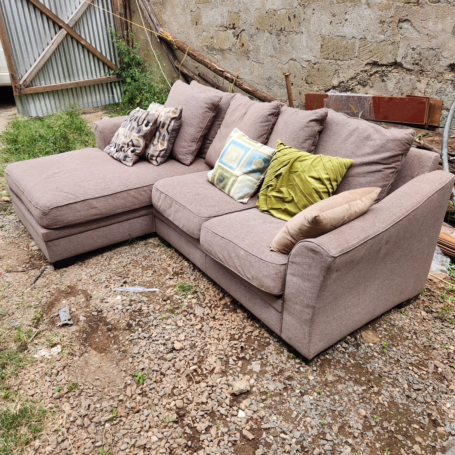 Comfortable 3-Seater L-shaped Sofa | Corido Marketplace