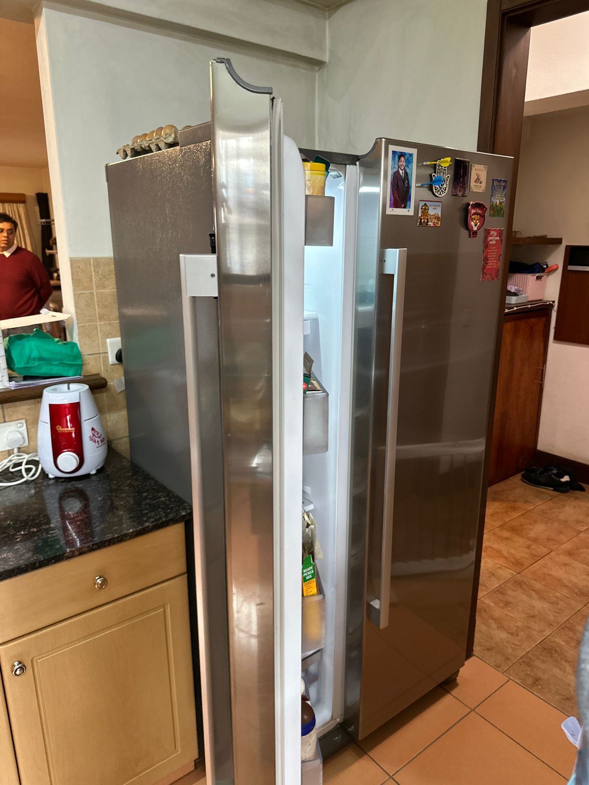535L Bosch Side by Side Fridge