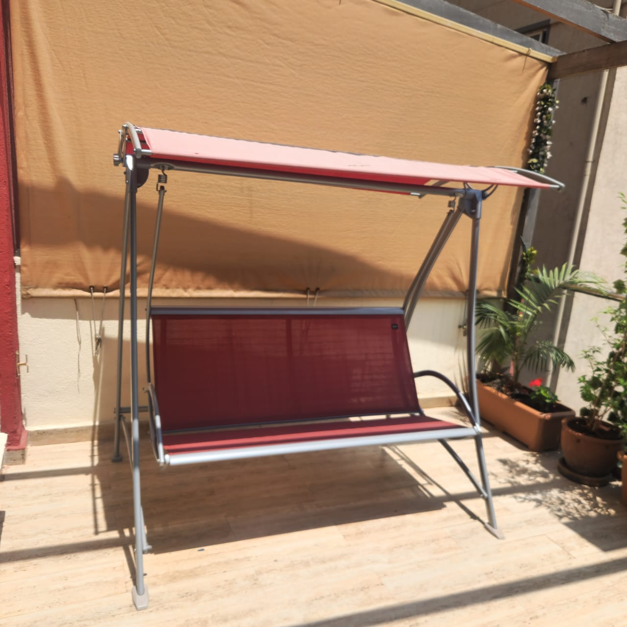 Clean 2 Seater Outdoor Swing With Canopy On Sale | Corido Marketplace