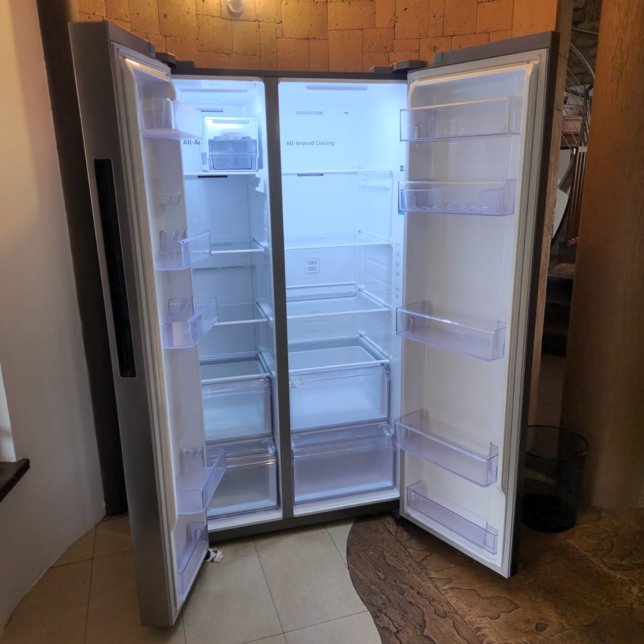 647L Side By Side Samsung Fridge