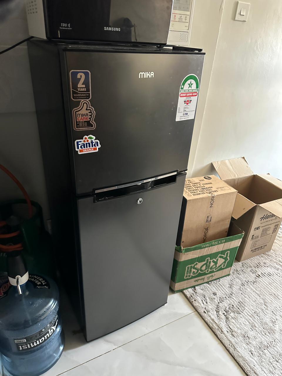 138 MIKA DOUBLE DOOR FRIDGE