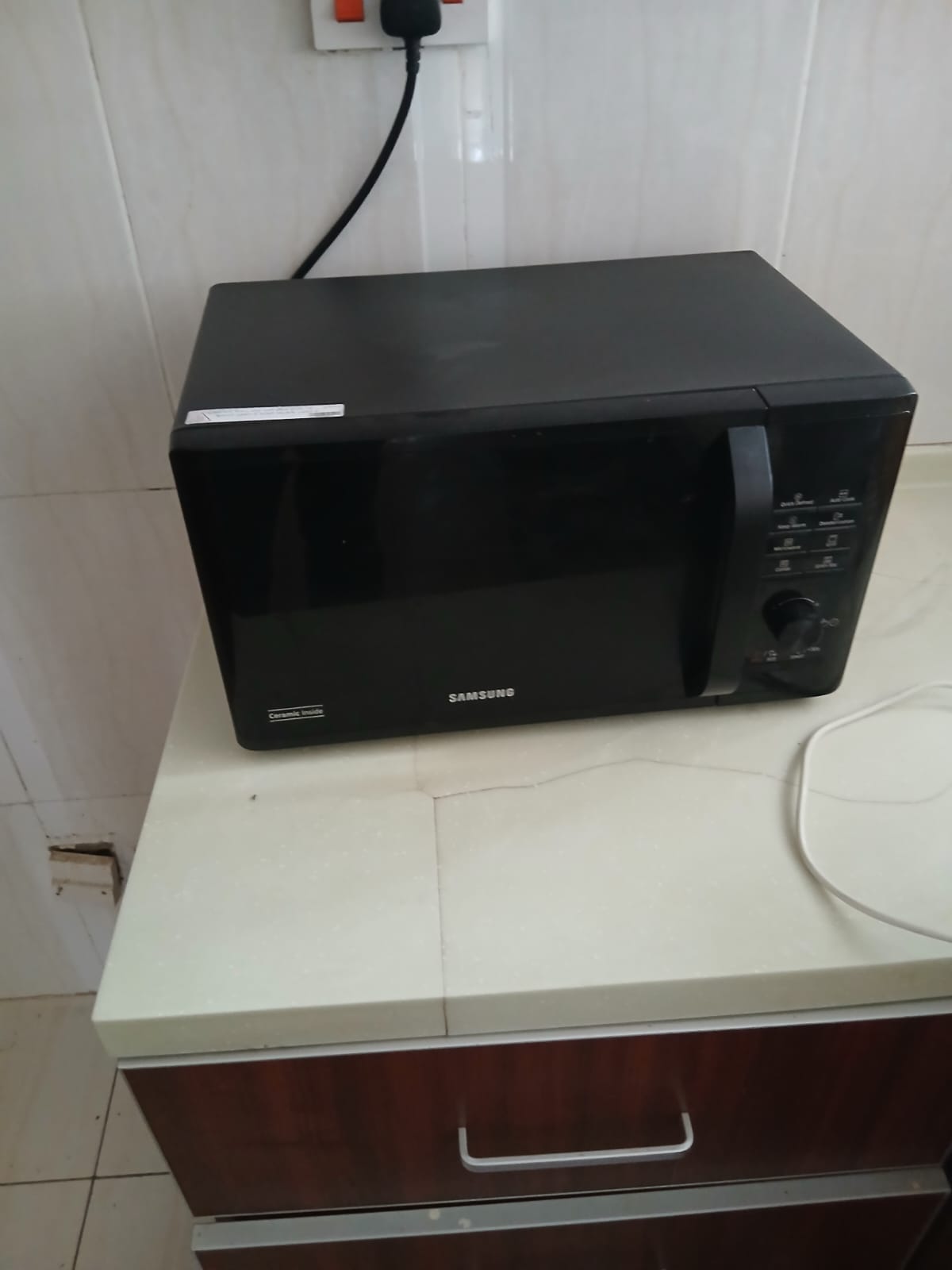 Samsung 23l Grill Microwave MG23K3575AK