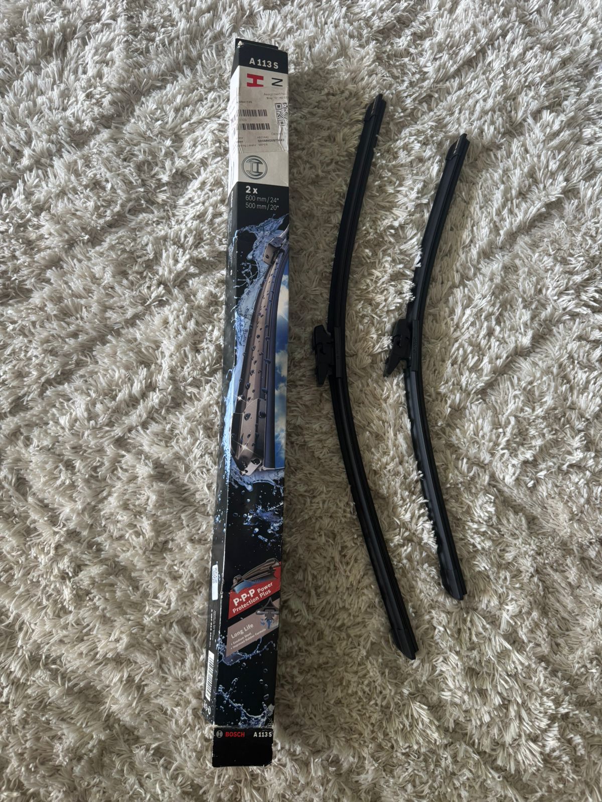 Bosch Windshield Wiper Blade Set 2 Bosch Windshield Wiper Blade Set