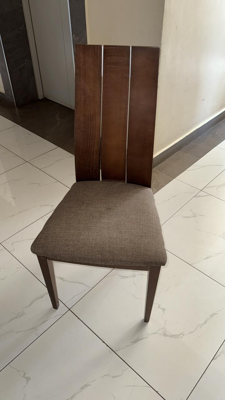 Modern 6 Seater Dining Set with Marble Top 2 Modern 6 Seater Dining Set with Marble Top