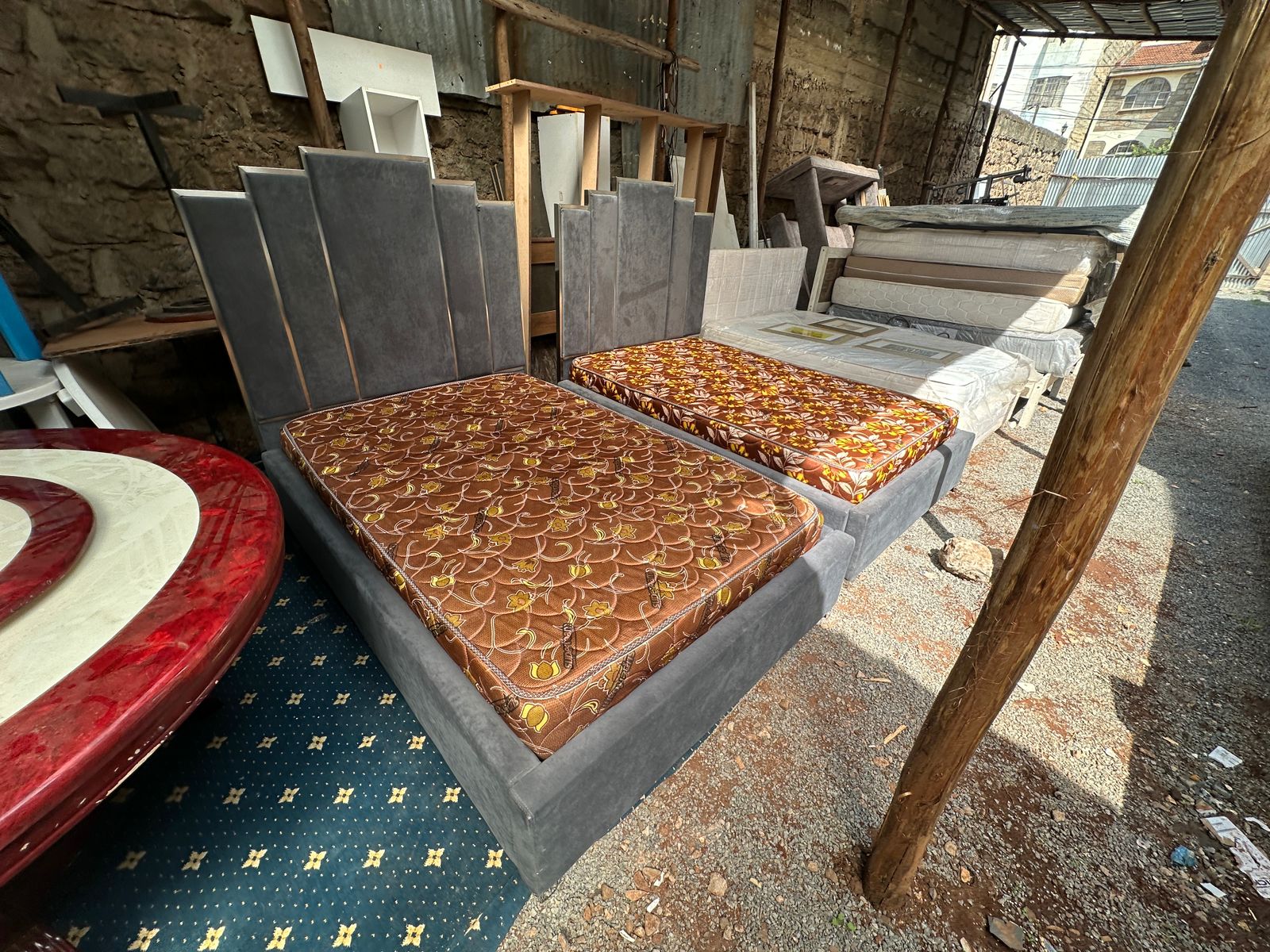 Stylish 4x6 Bed with Mattress 2 Stylish 4x6 Bed with Mattress