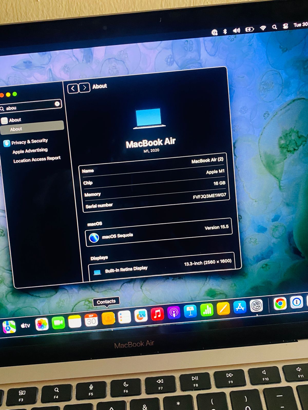 Clean MacBook Air M1(2020) On Sale 2 MacBook Air M1(2020)