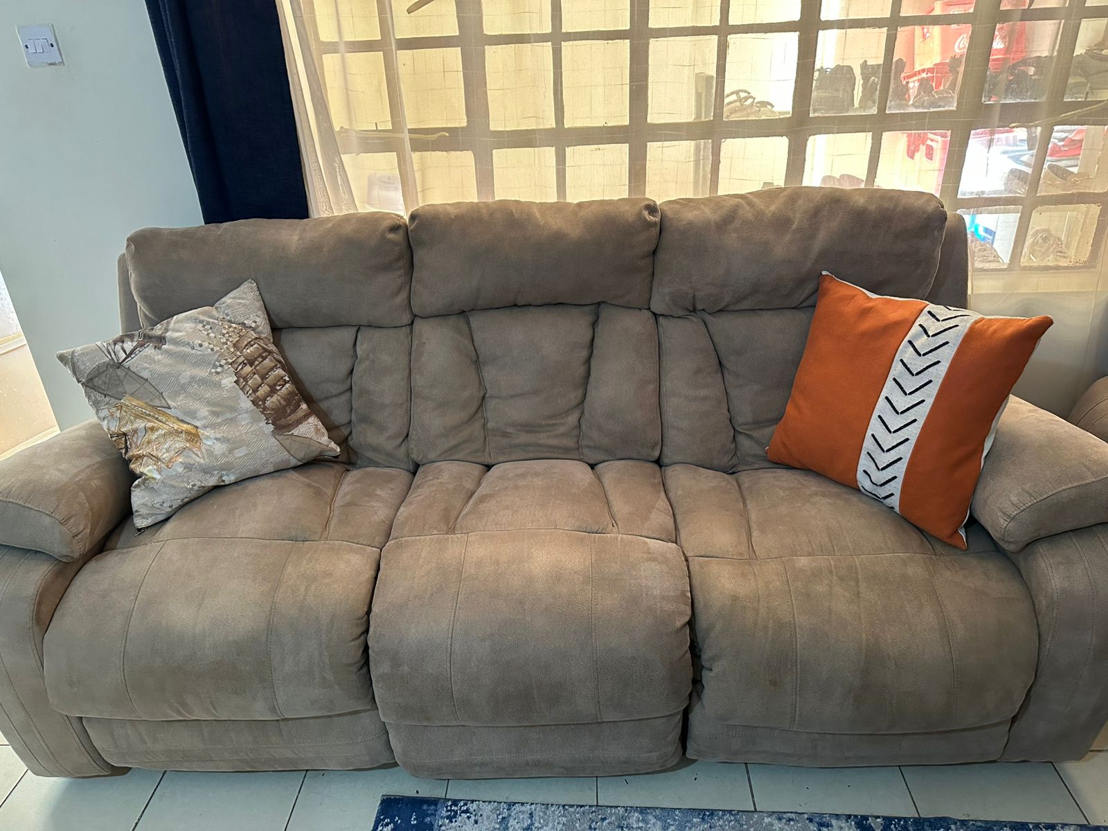 5-Seater Recliner Sofa Set