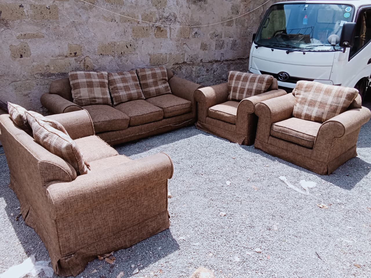 7-Seater Couches Sofa Set