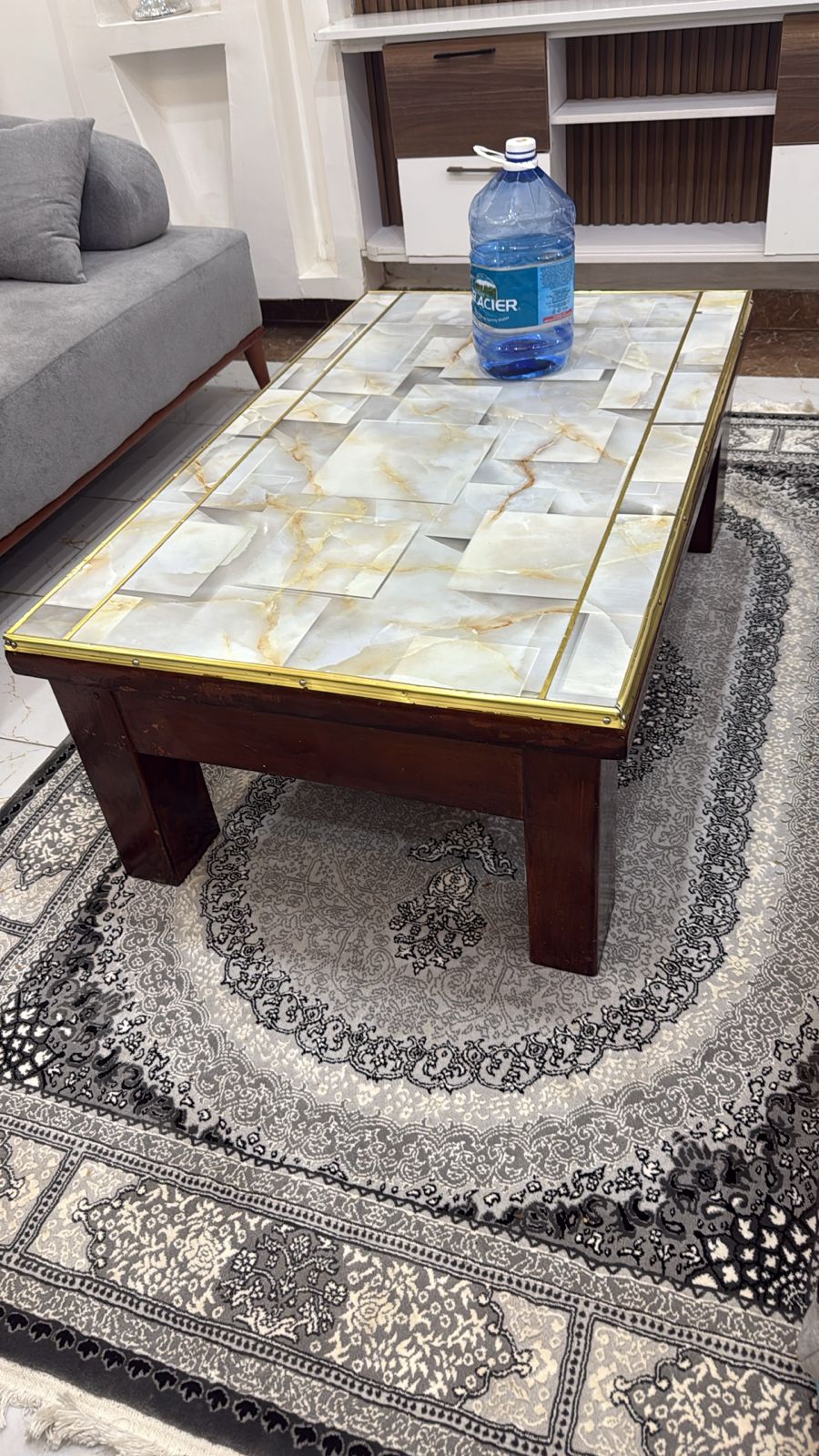 Marble Top Coffee Table