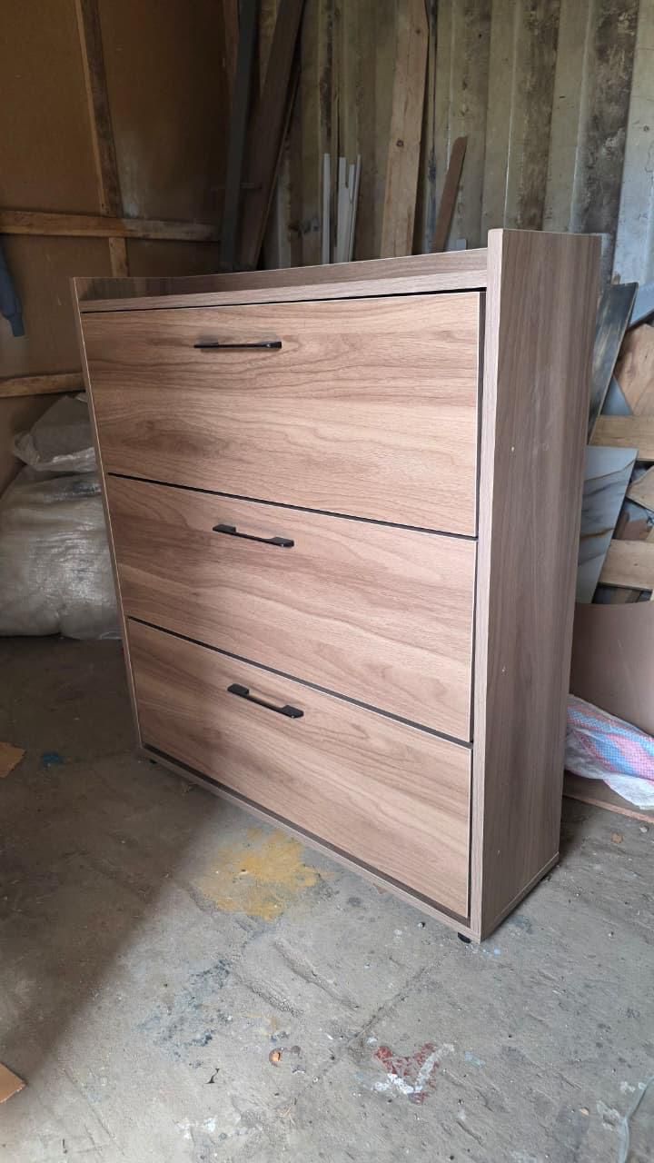 3 Tier Flip Open Shoe Rack