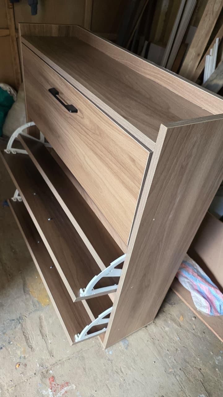 3 Tier Flip Open Shoe Rack