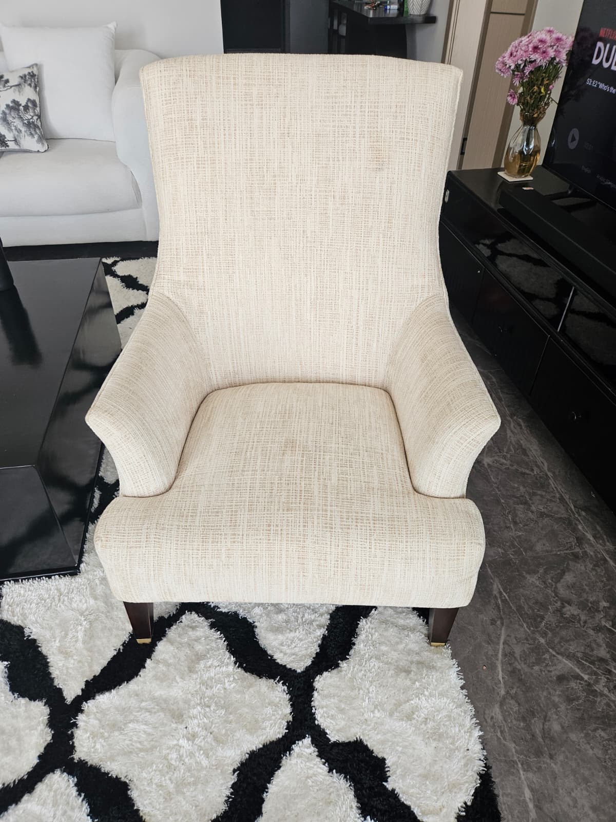 Exquisite Cream Armchair on Sale 2 Exquisite Cream Armchair