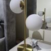 Clean Frosted Glass Dual-Sphere Lampshade On Sale