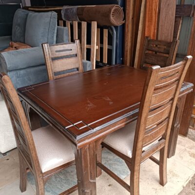 Wooden 4 Seater Dining Table