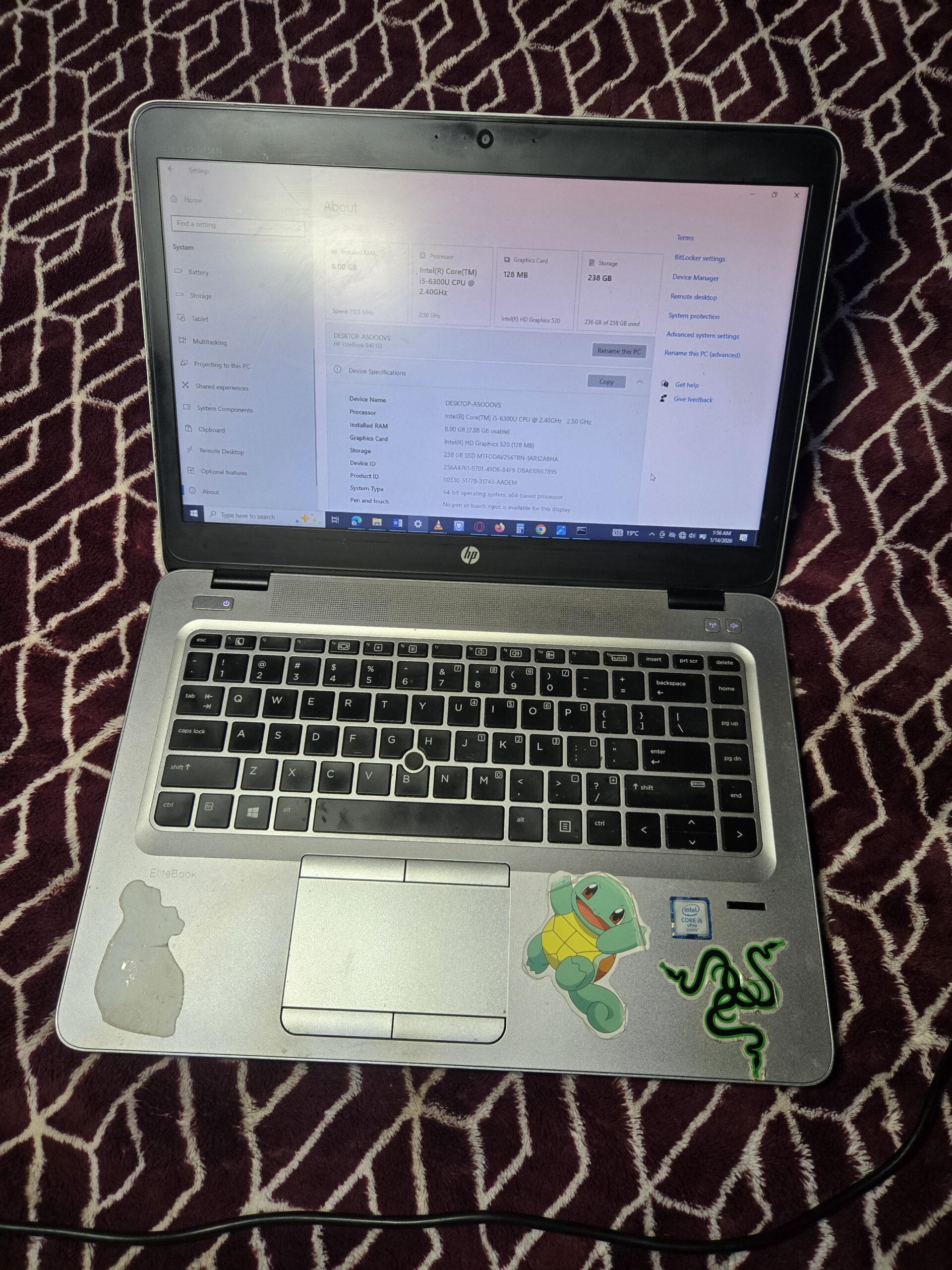 HP EliteBook 840 G3 Core i5