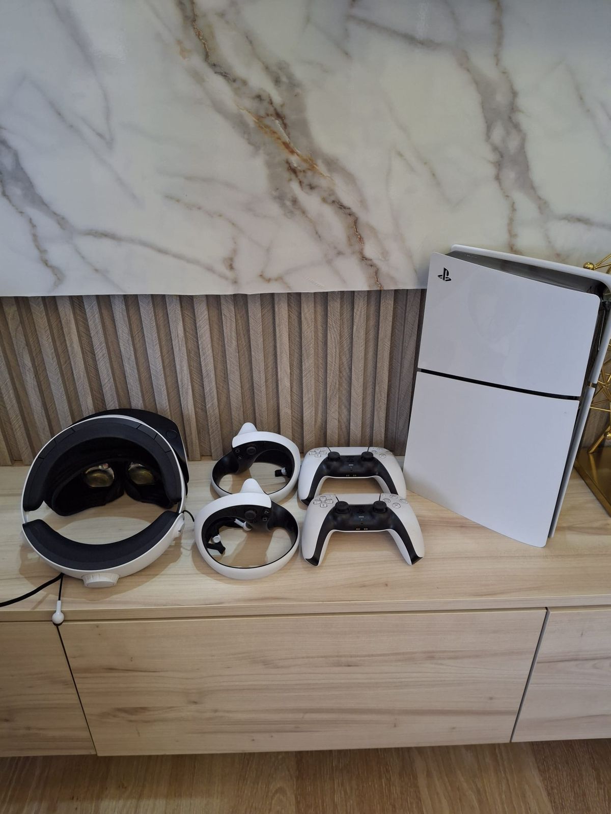 Slim PlayStation 5 Console with PS VR2 & Accessories 1 Slim PlayStation 5 Console with PS VR2 & Accessories