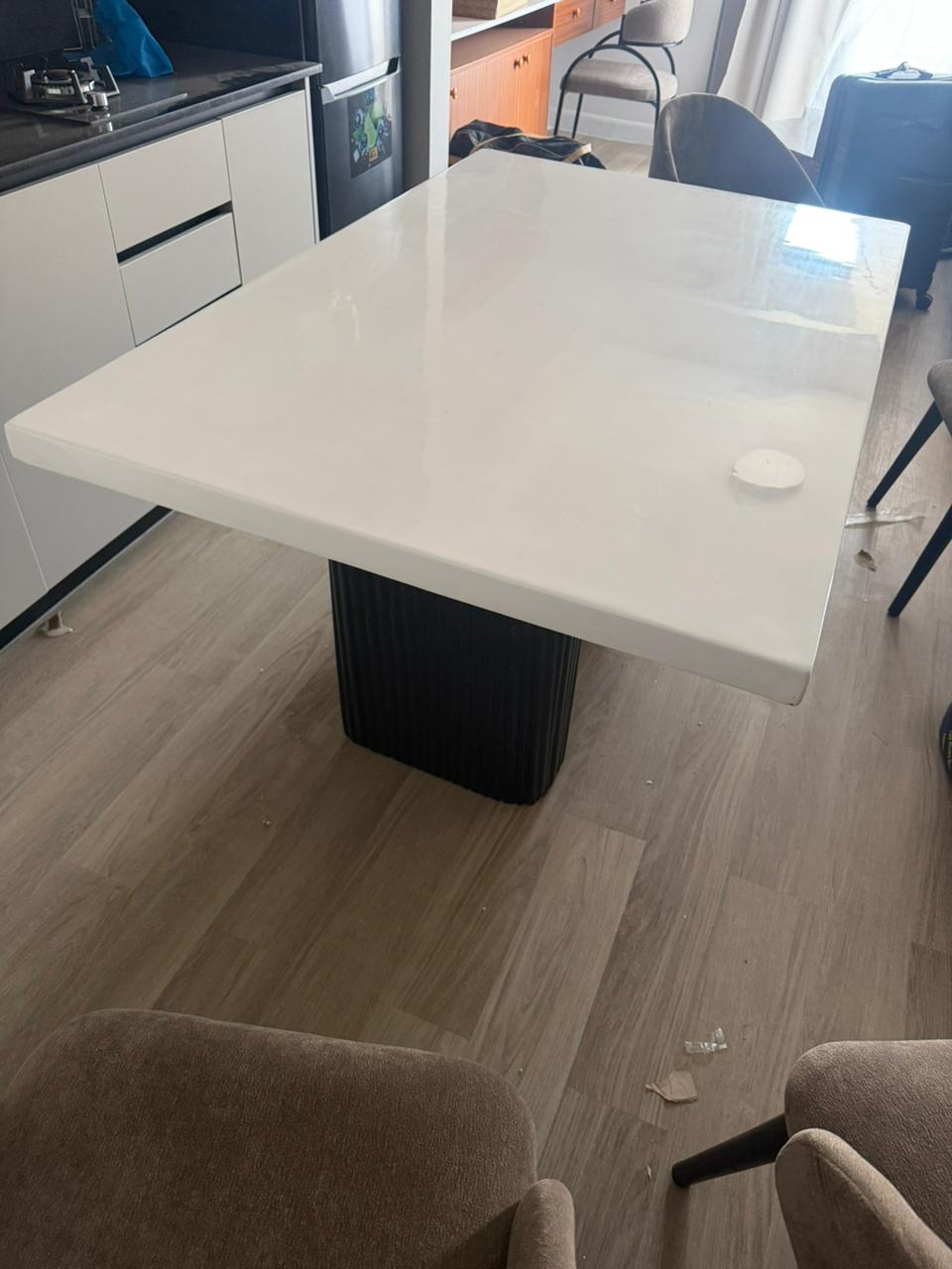 Modern Marble Top Dining Table (6-Seater) 1 Modern Marble Top Dining Table (6-Seater)