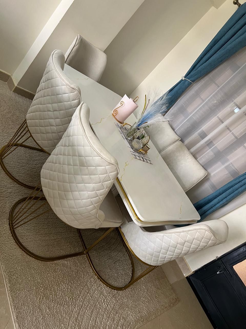 6-Seater Modern Dining Table Set