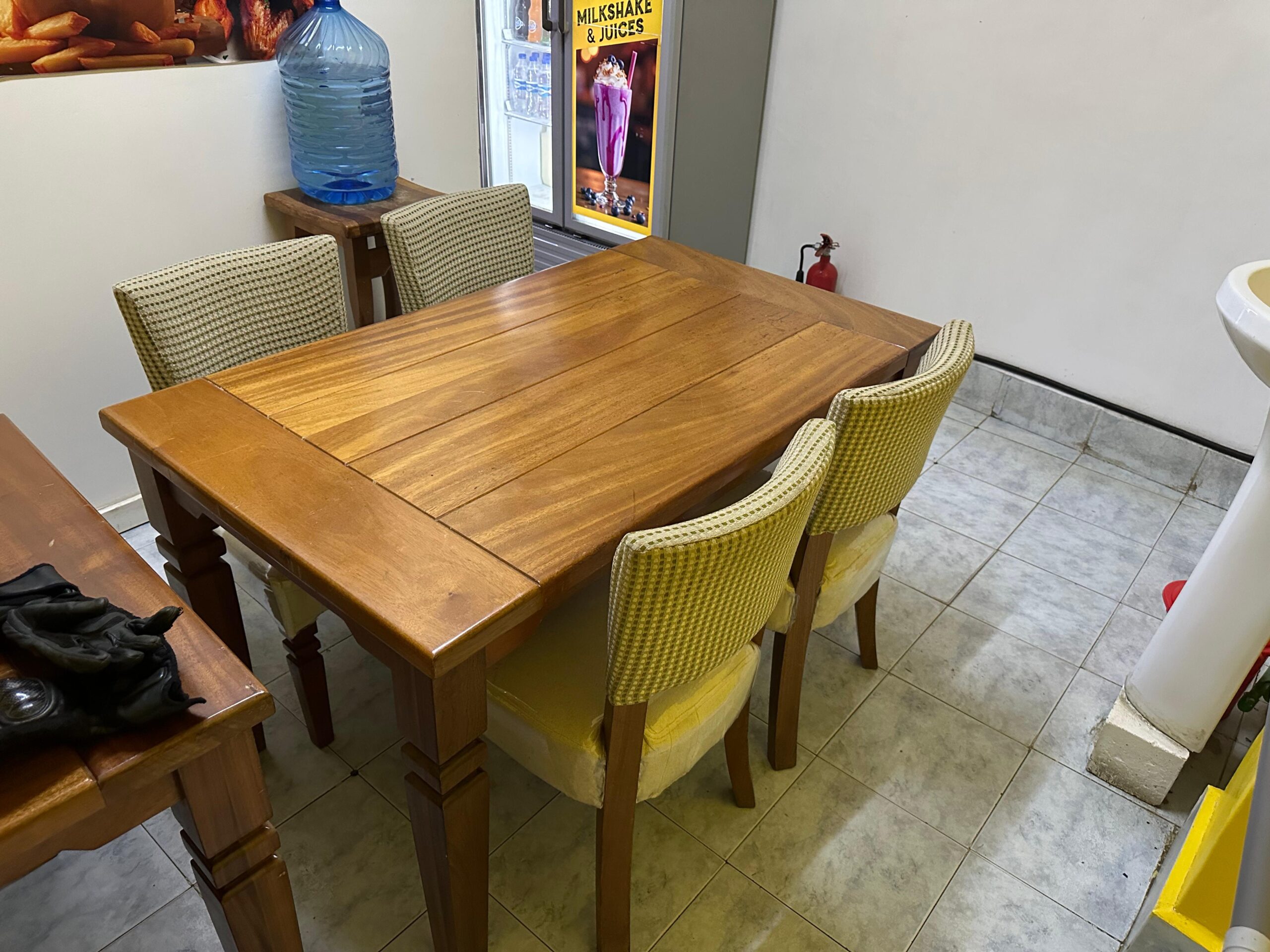  4-Seater Solid Wood Dining Set