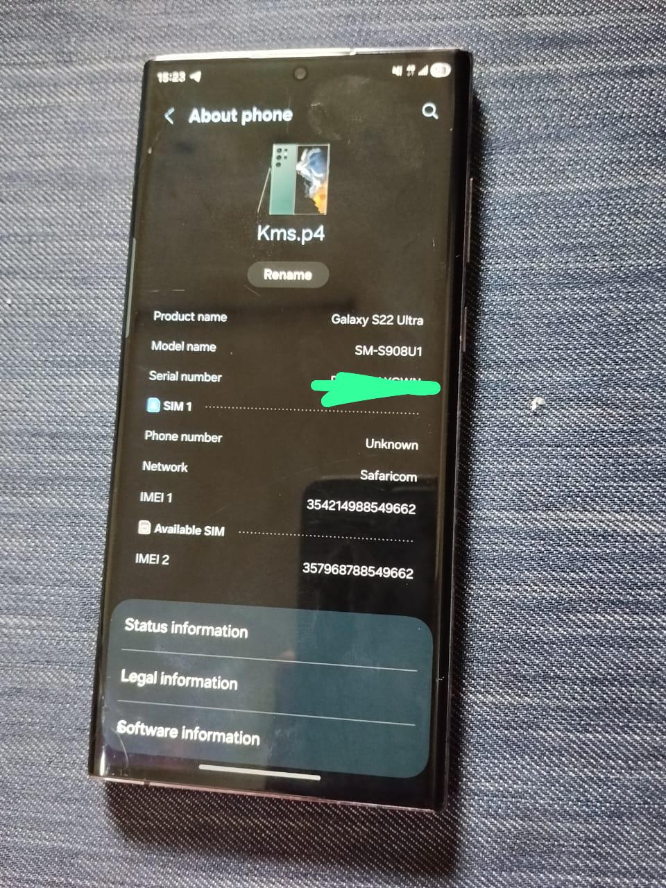 Samsung S22 Ultra 12/256GB