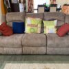 Light grey 6 Seater recliner Sofa