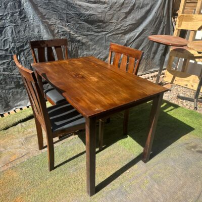 3 SEATER WOODEN DINING TABLE