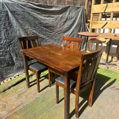 3 SEATER WOODEN DINING TABLE