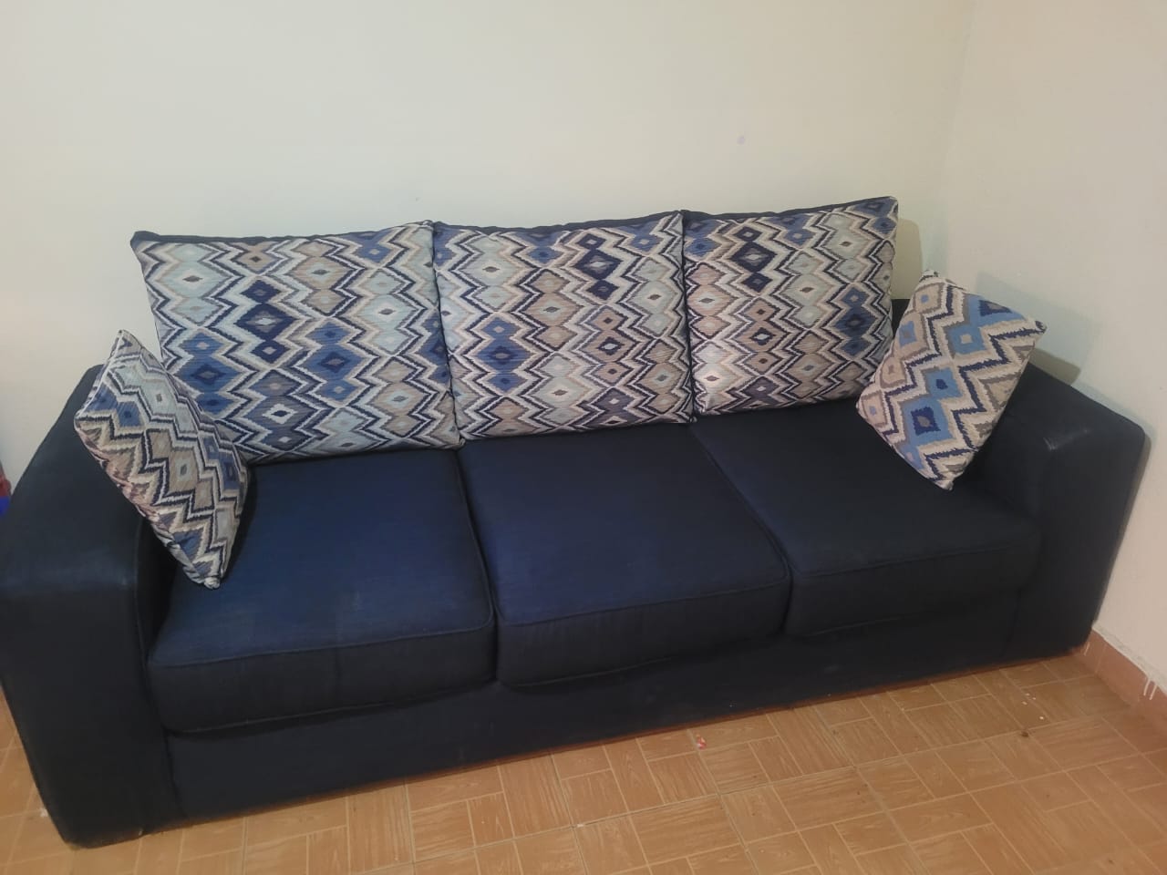 3 Seater Navy Blue Sofa On Sale 2 3 Seater Navy Blue Sofa