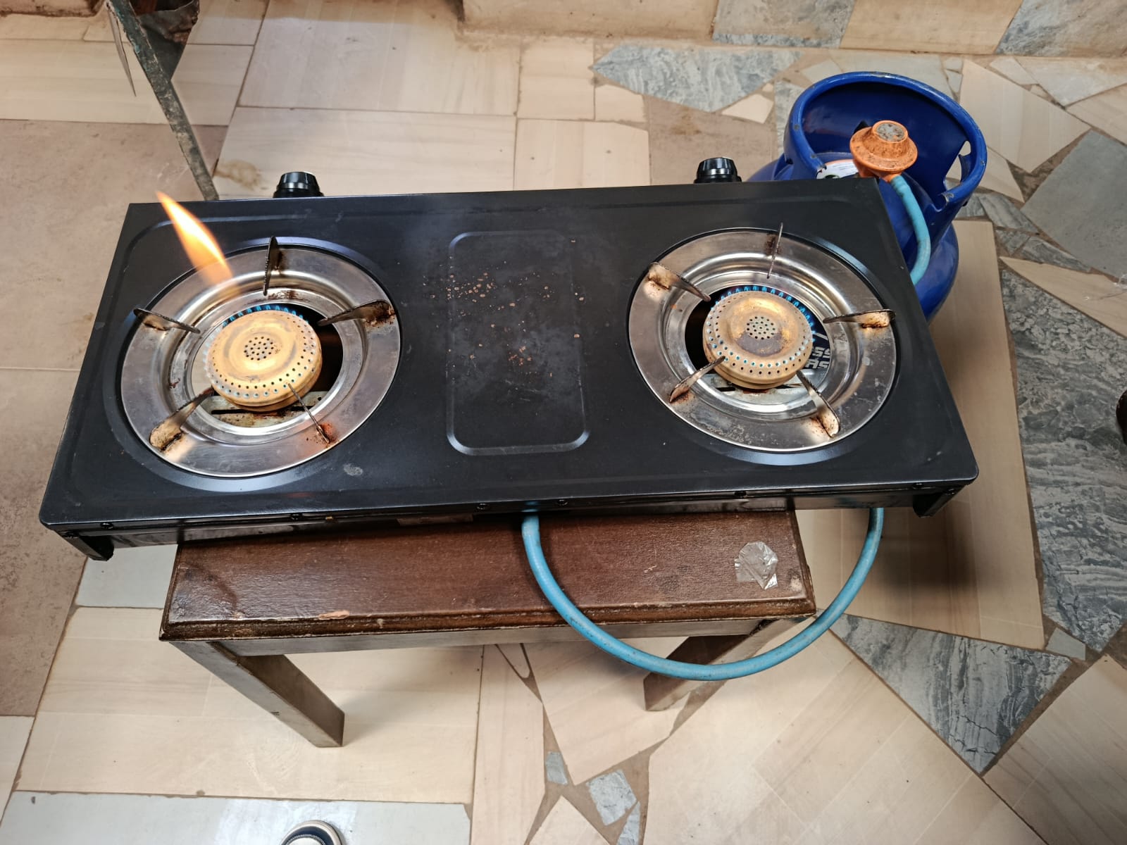 Euro Chef 2 Burner Gas Cooker (Model HX-002B)