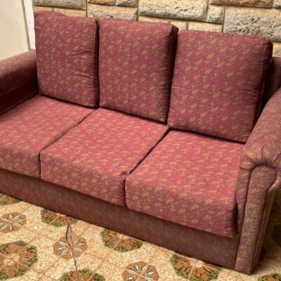 Maroon 5 seater sofa set