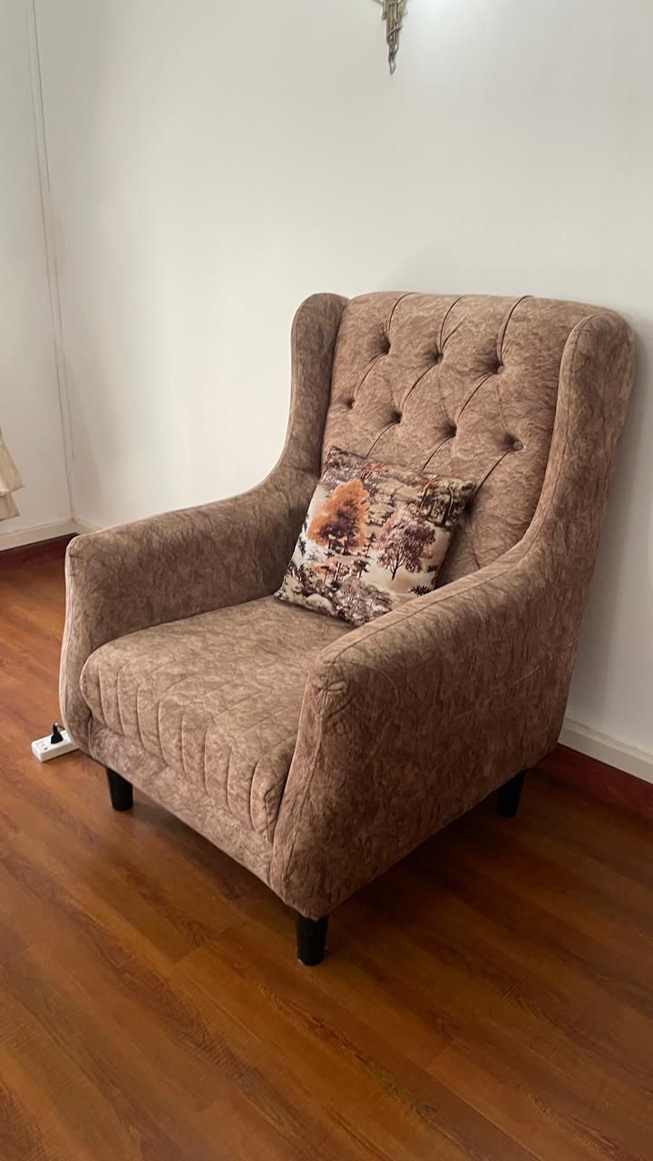 Clean 6-Seater Sofa Set