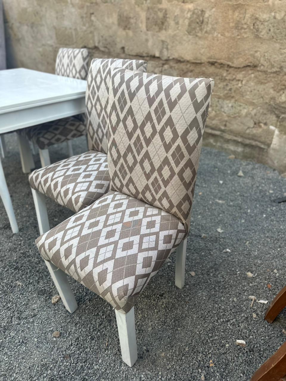 New 4 Seater White Dining Table