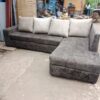 Spacious Secondhand 6-Seater L-Shaped Sofa On Quick Sale