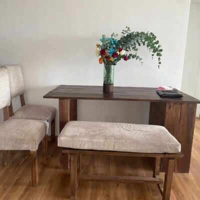 4-Seater Wooden Dining Set