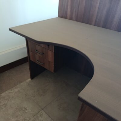 4-Piece Modular Office Workstation Desk Set