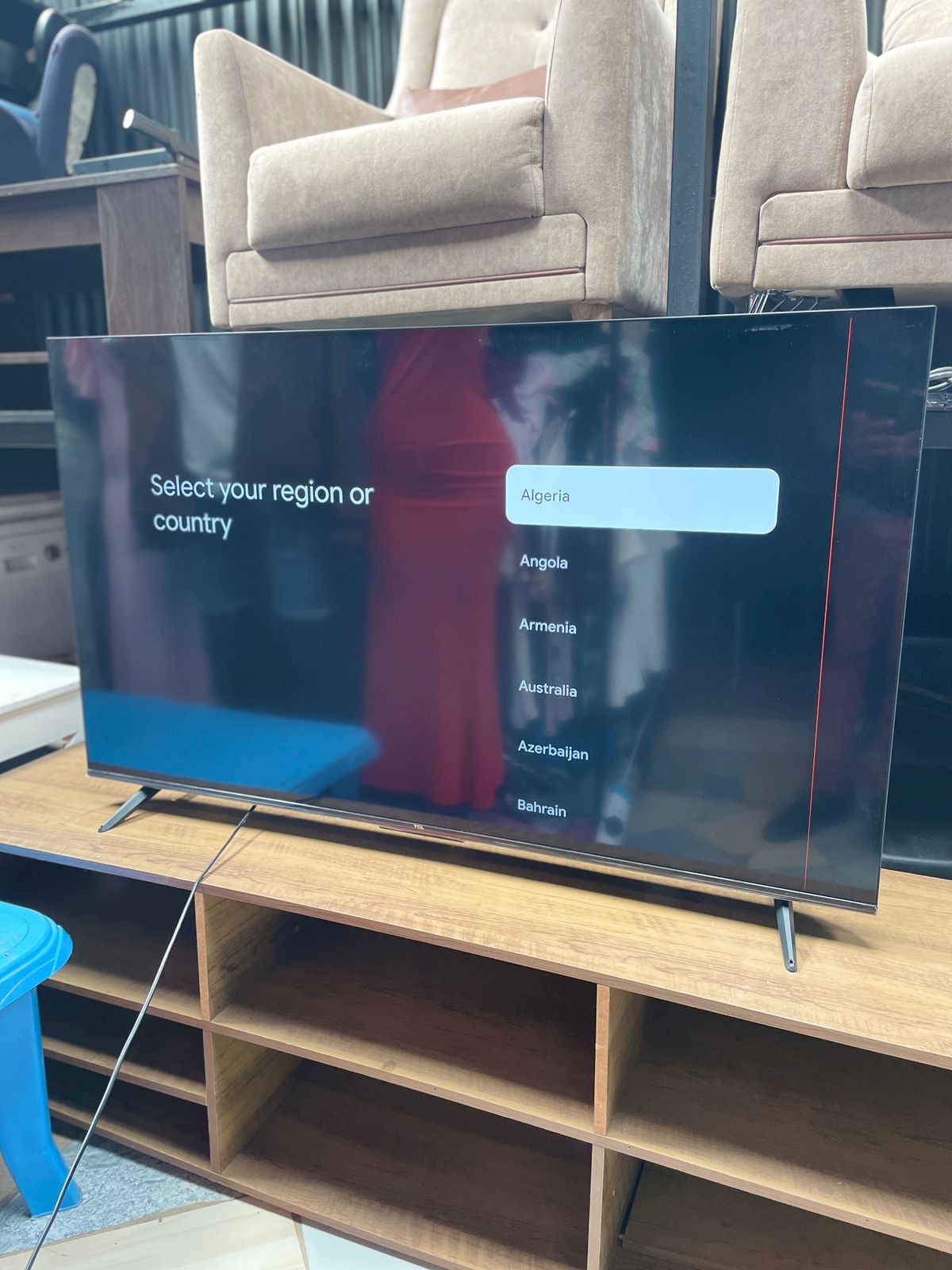 55 Inch TCL Google Smart TV
