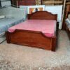 Mahogany 5 by 6 Brown bed