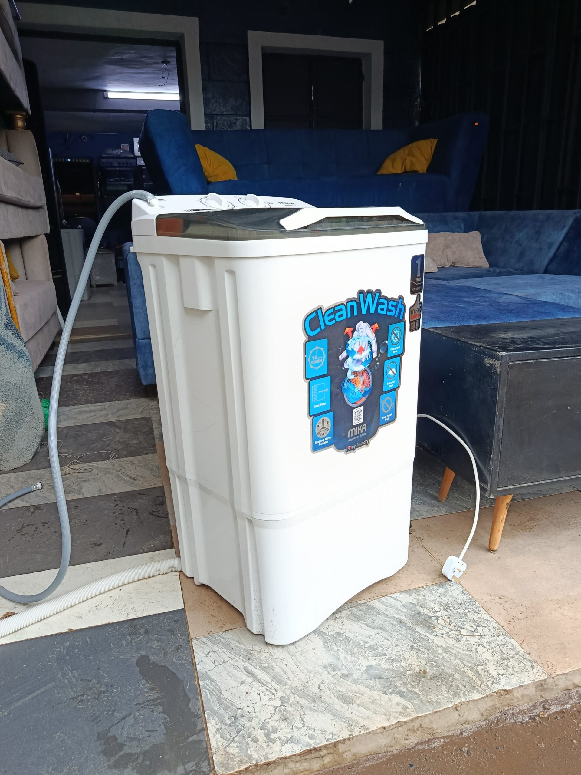 6KG Mika Top Loader Washing Machine 1 6KG Mika Top Loader Washing Machine