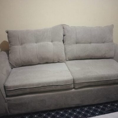 Neat Cream 2-Seater Sofa