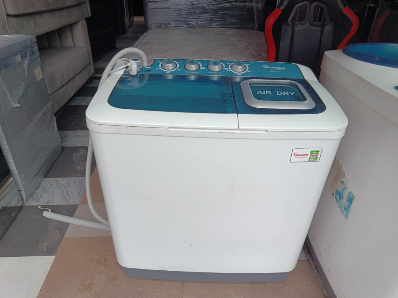 Ramtons 8/4.6Kg Twin Tub Washer RW/115
