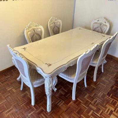 Ultimate Family Dining Set Solid 8-Seater