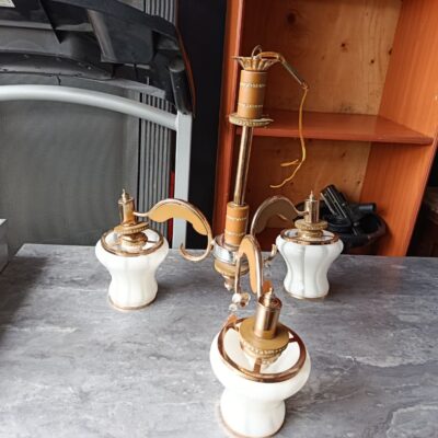 Vintage 3-Arm Chandelier