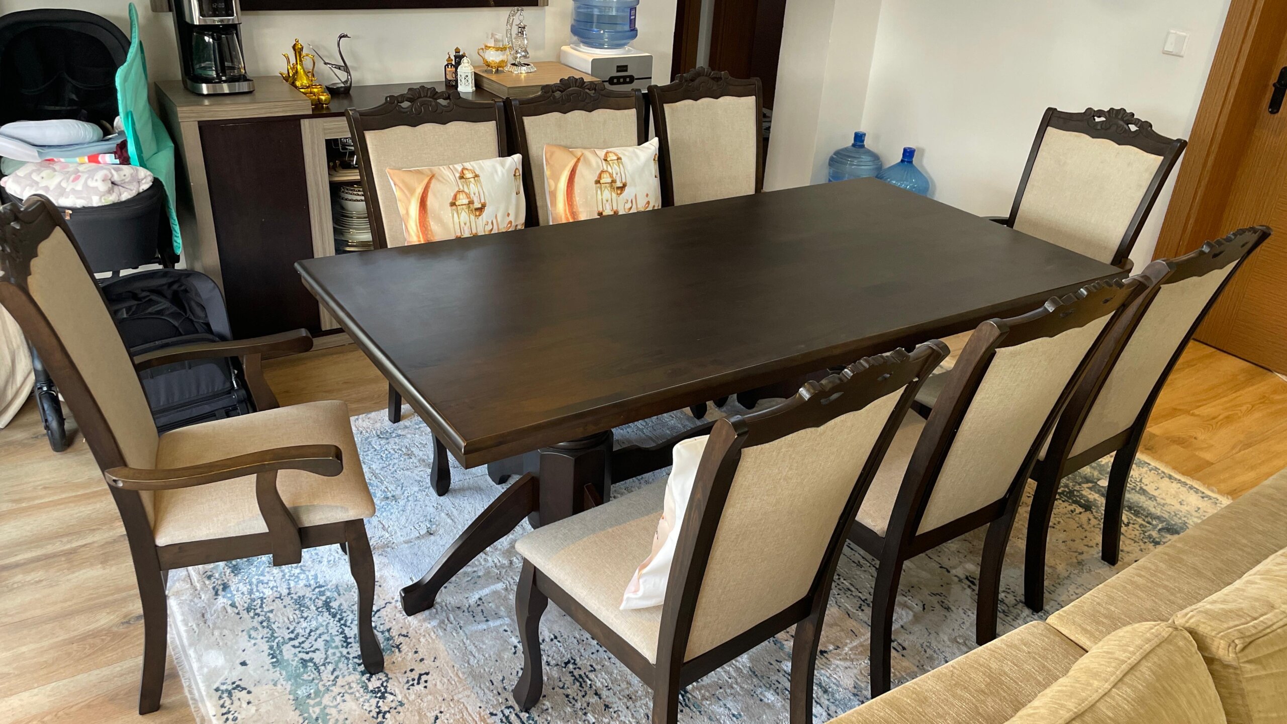 8 Seater Elegant Dining Table Set 1 8 Seater Elegant Dining Table Set